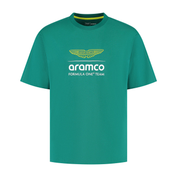 Aston Martin pánske tričko Large Logo green F1 Team 2025