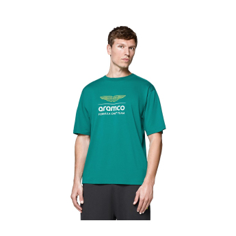 Aston Martin pánske tričko Large Logo green F1 Team 2025