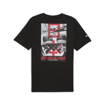 Formule 1 pánske tričko Japan GP black F1 Team 2025