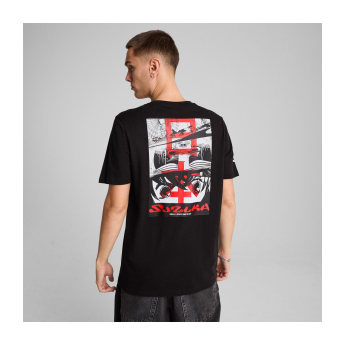 Formule 1 pánske tričko Japan GP black F1 Team 2025
