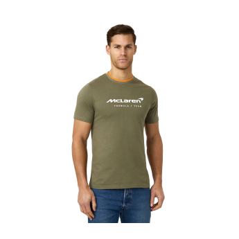 Mclaren Honda pánske tričko Essentials green F1 Team 2025