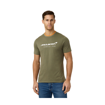 Mclaren Honda pánske tričko Essentials green F1 Team 2025