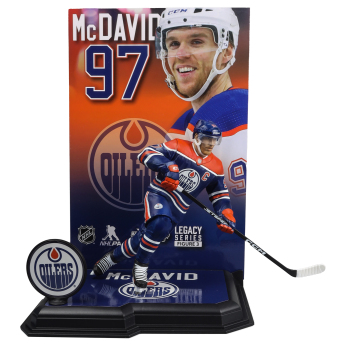 Edmonton Oilers figúrka Connor McDavid #97 SportsPicks Platinum Edition