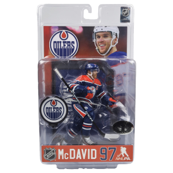 Edmonton Oilers figúrka Connor McDavid #97 SportsPicks Platinum Edition