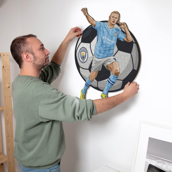 Manchester City drevené puzzle Haaland 150 pcs