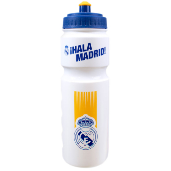 Real Madrid fľaša na pitie Hala Madrid text in navy
