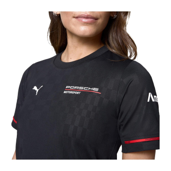Porsche Motorsport dámske tričko official Teamline Replica black 2025