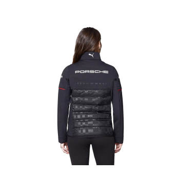 Porsche Motorsport dámska bunda Hybrid official Teamline Replica black 2025