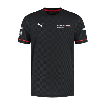 Porsche Motorsport pánske tričko official Teamline Replica black 2025