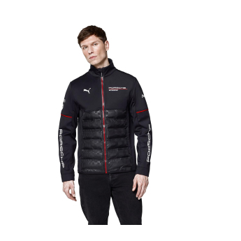 Porsche Motorsport pánska bunda Hybrid official Teamline Replica black 2025