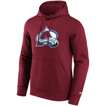 Colorado Avalanche pánska mikina s kapucňou Primary Logo Graphic Hoodie dark red