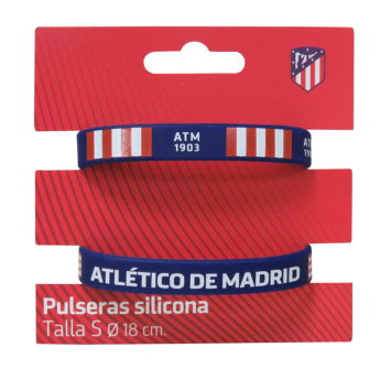 Atletico Madrid detský silikónový náramok 2pack