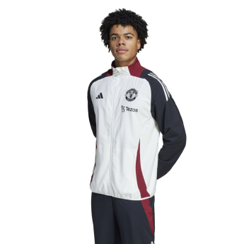 Manchester United pánska bunda Presentation white