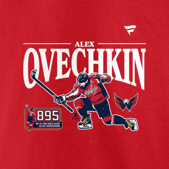 Washington Capitals pánske tričko Alex Ovechkin #8  The GR8 Chase Celebration red