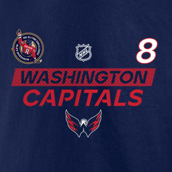 Washington Capitals pánske tričko Alex Ovechkin #8 Washington Capitals The GR8 Chase Scorer Name & Number