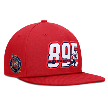 Washington Capitals čiapka flat šiltovka Alex Ovechkin #8 The GR8 Chase Scorer Snapback Hat