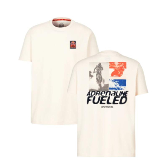 Red Bull KTM pánske tričko Fueled sand beige 2025