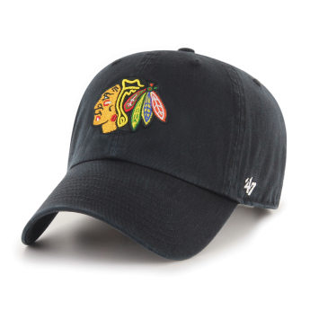 Chicago Blackhawks čiapka baseballová šiltovka 47 CLEAN UP black