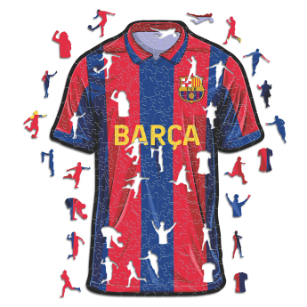 FC Barcelona drevené puzzle Jersey 270 pcs