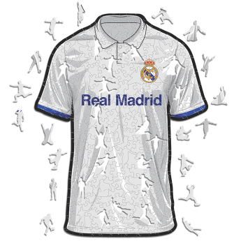 Real Madrid drevené puzzle Jersey 500 pcs