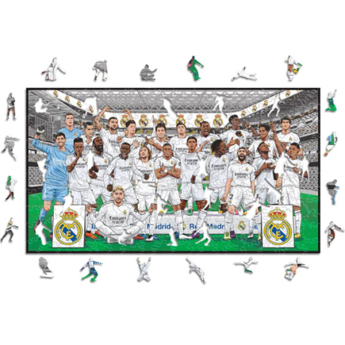 Real Madrid drevené puzzle Team 500 pcs