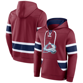 Colorado Avalanche pánska mikina s kapucňou Iconic NHL Exclusive Pullover Hoodie