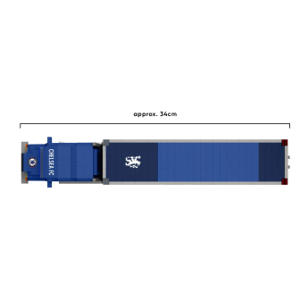 FC Chelsea stavebnice Truck 1416 pcs