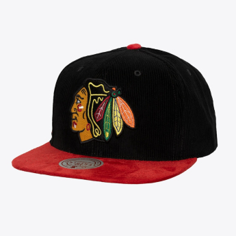 Chicago Blackhawks čiapka flat šiltovka Sueduroy Snapback