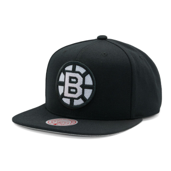 Boston Bruins čiapka flat šiltovka Evergreen Black White Snapback