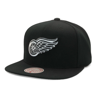 Detroit Red Wings čiapka flat šiltovka Evergreen Black White Snapback