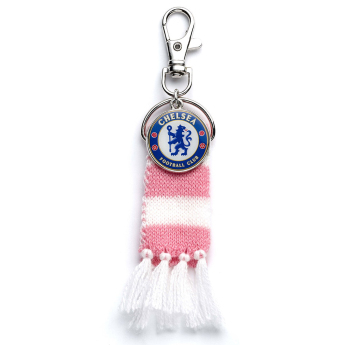 FC Chelsea prívesok na tašku Pink Bar Scarf