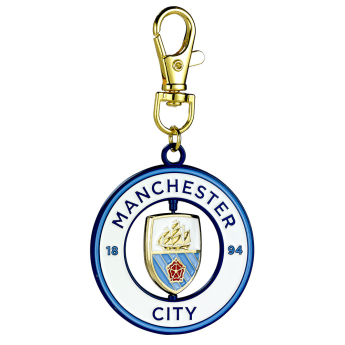 Manchester City prívesok na tašku Spinning