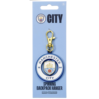 Manchester City prívesok na tašku Spinning