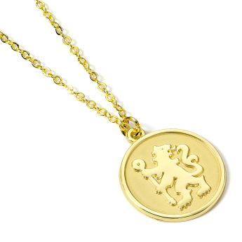 FC Chelsea prívesok na krk Gold Finish Crest Necklace