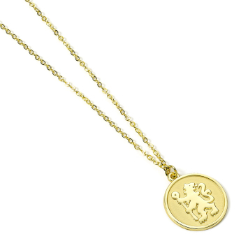 FC Chelsea prívesok na krk Gold Finish Crest Necklace