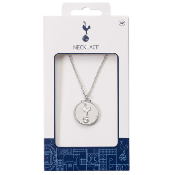 Tottenham prívesok na krk Silver Finish Necklace