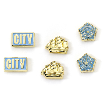 Manchester City sada náušníc three unique designs