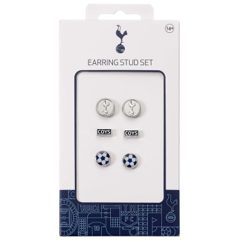 Tottenham sada náušníc three unique designs