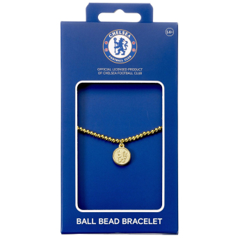 FC Chelsea náramok Gold Finish Bead