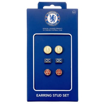 FC Chelsea sada náušníc three unique designs