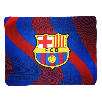 FC Barcelona fleecová deka Swirl