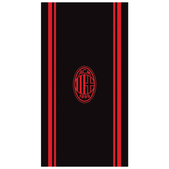 AC Milano osuška XXL black
