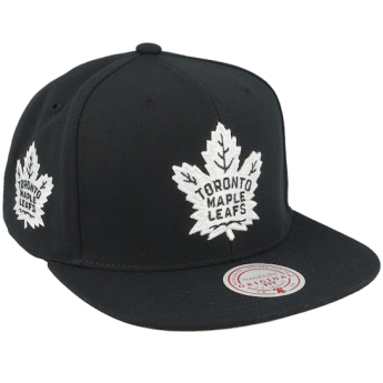 Toronto Maple Leafs čiapka flat šiltovka Evergreen Black White Snapback