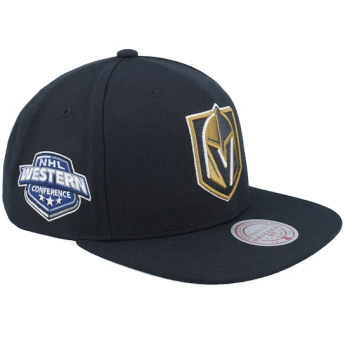 Vegas Golden Knights čiapka flat šiltovka Conference Patch Snapback