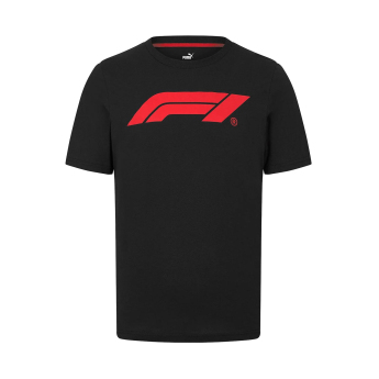 Formule 1 pánske tričko Logo black F1 Team 2025
