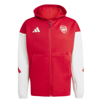 FC Arsenal pánska bunda s kapucňou Z.N.E. red