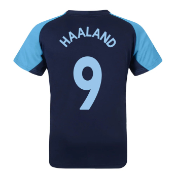 Manchester City detský futbalový dres Navy Haaland