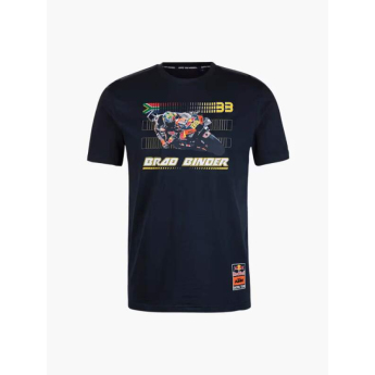 Red Bull KTM detské tričko #33 Brad Binder Velocity Spirit navy 2025