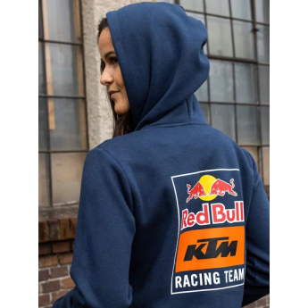 Red Bull KTM dámska mikina s kapucňou small logo navy 2025