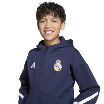 Real Madrid detská bunda s kapucňou Z.N.E. Anthem